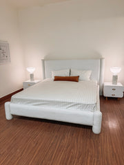 The Cloud Wingback Bed