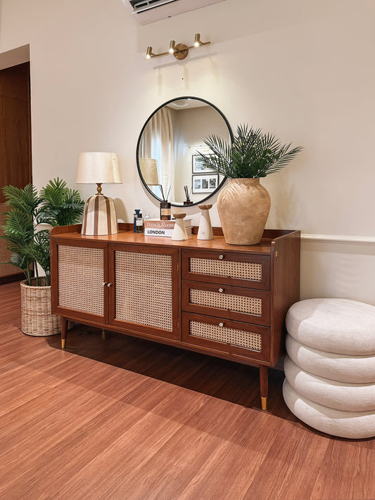 Wood Accent Console