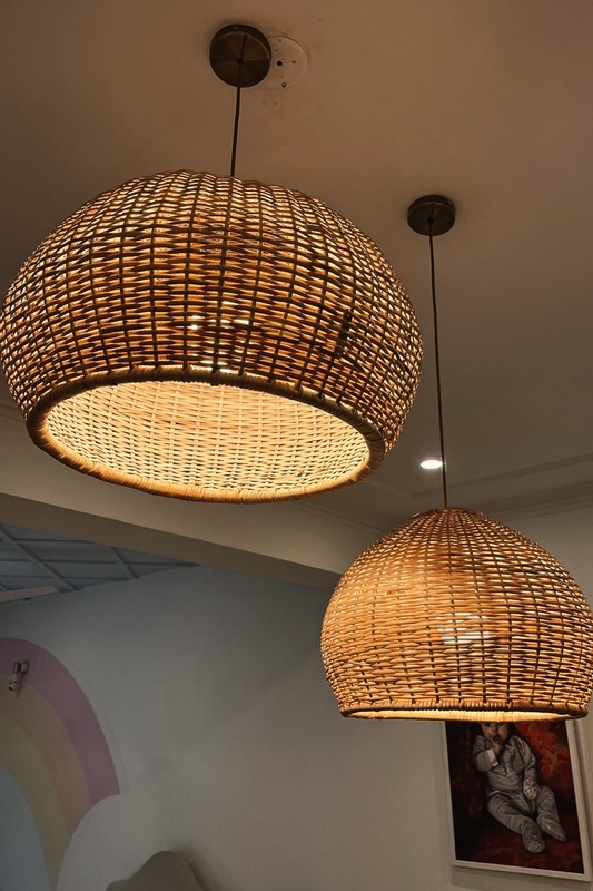 Woven Pendant Light
