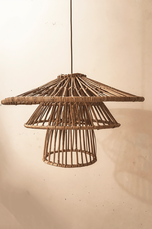 Rattan Chandelier