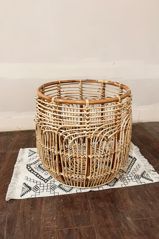 Connected Rattan Basket