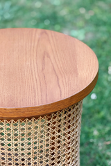 Willow Rattan Side Table