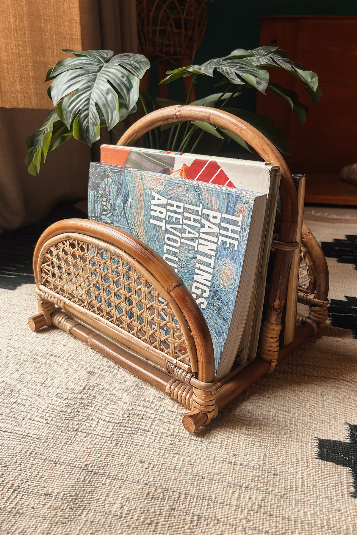 Book Rack Cover Woven Book Rack – Maskan Homes