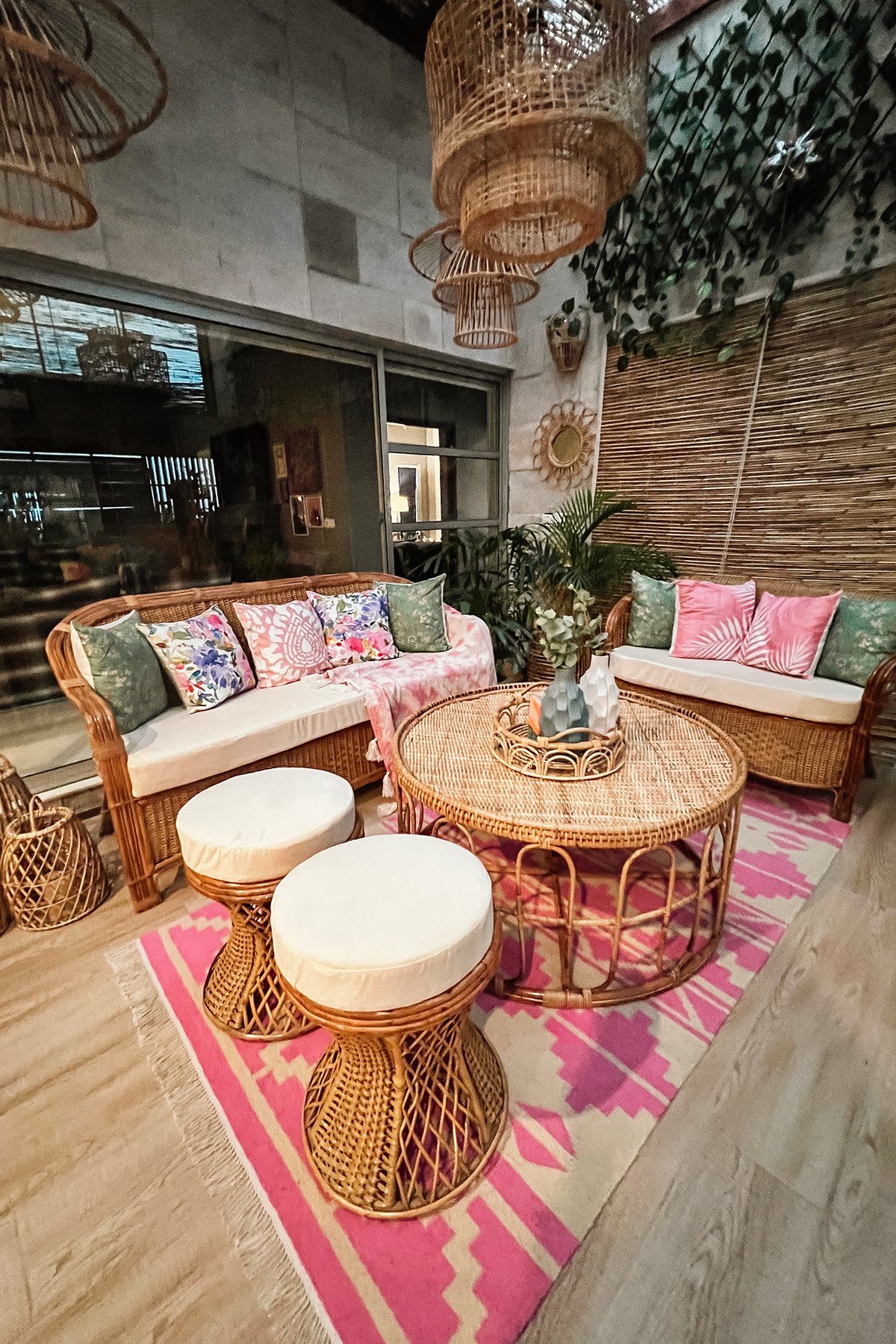 Woven Sofa Set