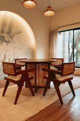 The Arc Cane Dining Set