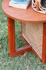 The Woven Harmony Side Table