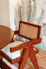 The Arc Cane Dining Set