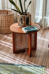 The Woven Harmony Side Table