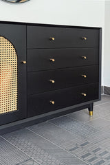 Charcoal Arch console