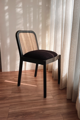 Noir Cane Chair