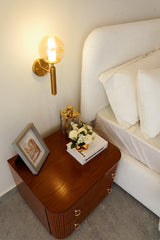 The fluted nightstand